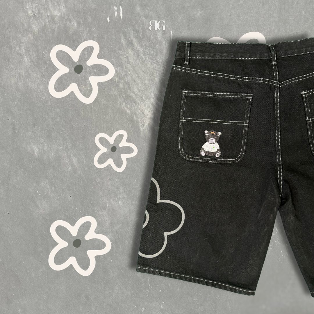 JORTED BY BG - WASHED BLACK