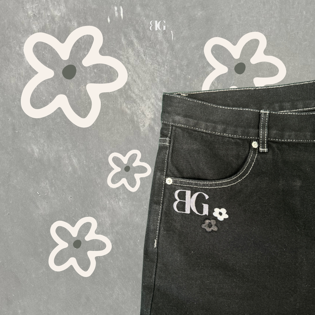 JORTED BY BG - WASHED BLACK
