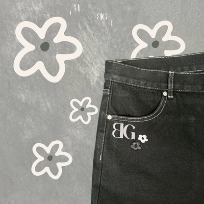 JORTED BY BG - WASHED BLACK