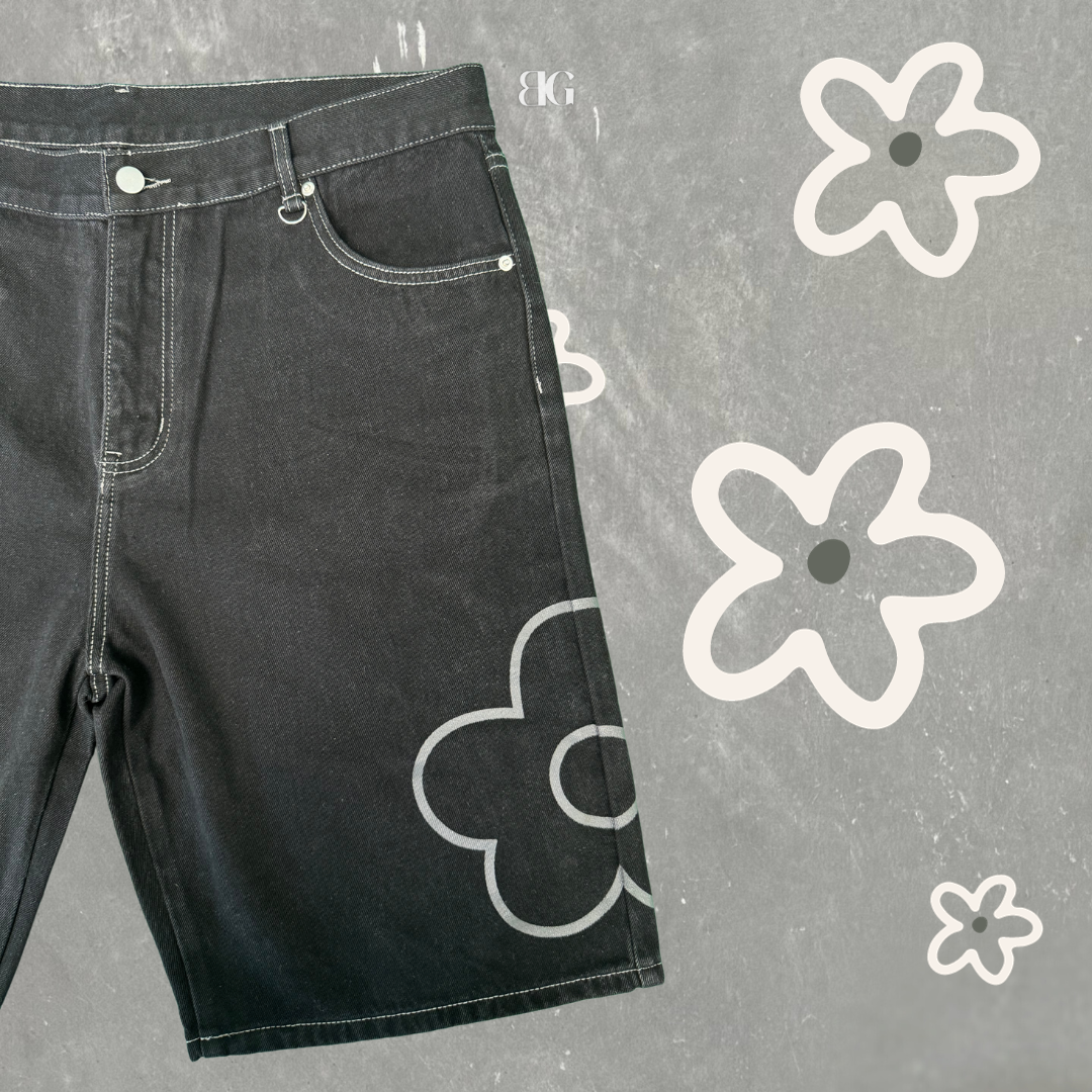 JORTED BY BG - WASHED BLACK